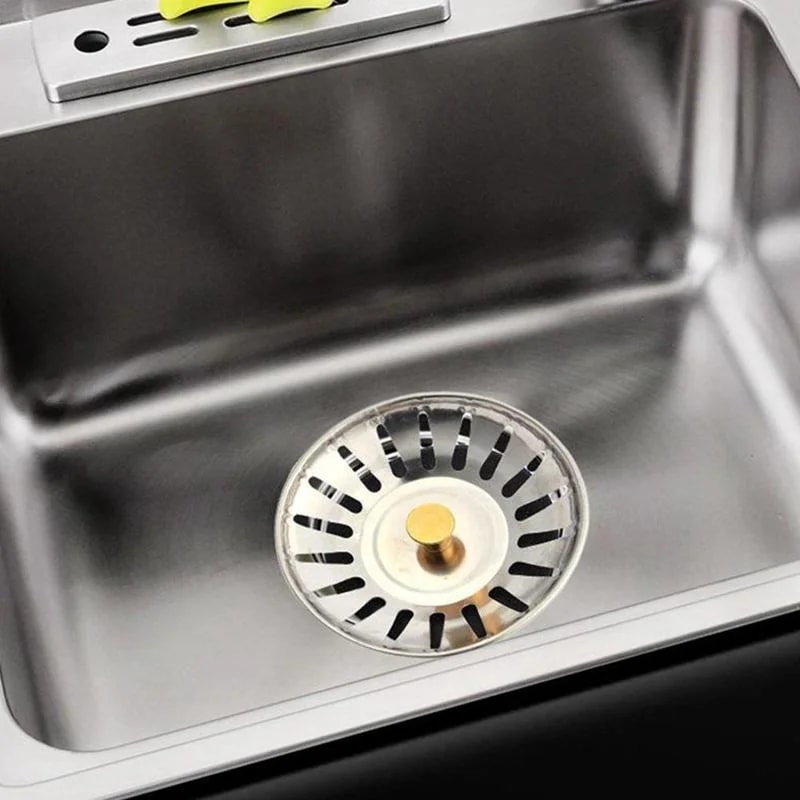 Stainless Steel Hair Catcher Drain Stopper for Sink Bathtub and Kitchen Filter