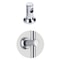 Adjustable shower bar bracket Wall Mount Holder for Secure Rail Support