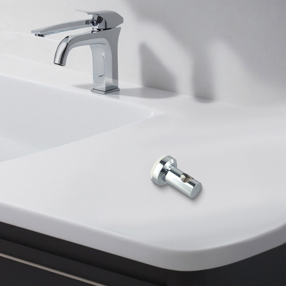 Adjustable shower bar bracket Wall Mount Holder for Secure Rail Support