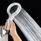 High Pressure Shower Head with Ring Design Handheld Rainfall Booster