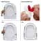 Universal Self Adhesive Toilet Seat Bumpers Anti Slip Shock Absorbing Pads Set 2