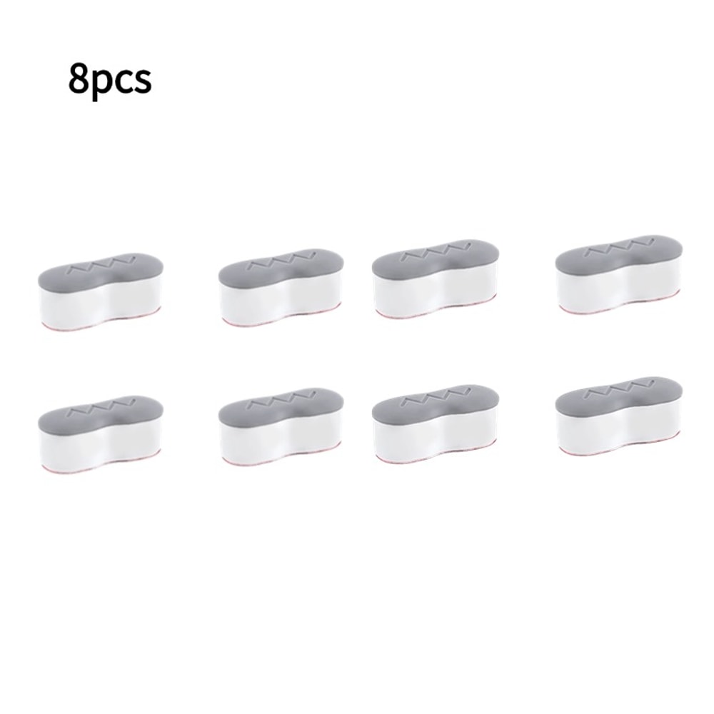 Universal Self Adhesive Toilet Seat Bumpers Anti Slip Shock Absorbing Pads Set 7