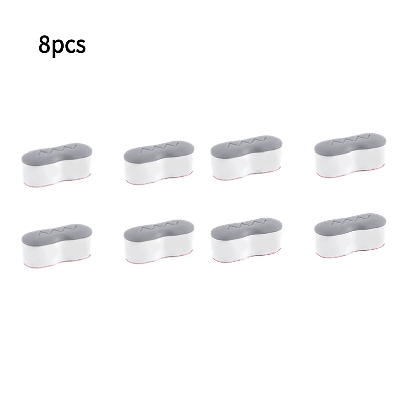 Universal Self Adhesive Toilet Seat Bumpers Anti Slip Shock Absorbing Pads Set 7