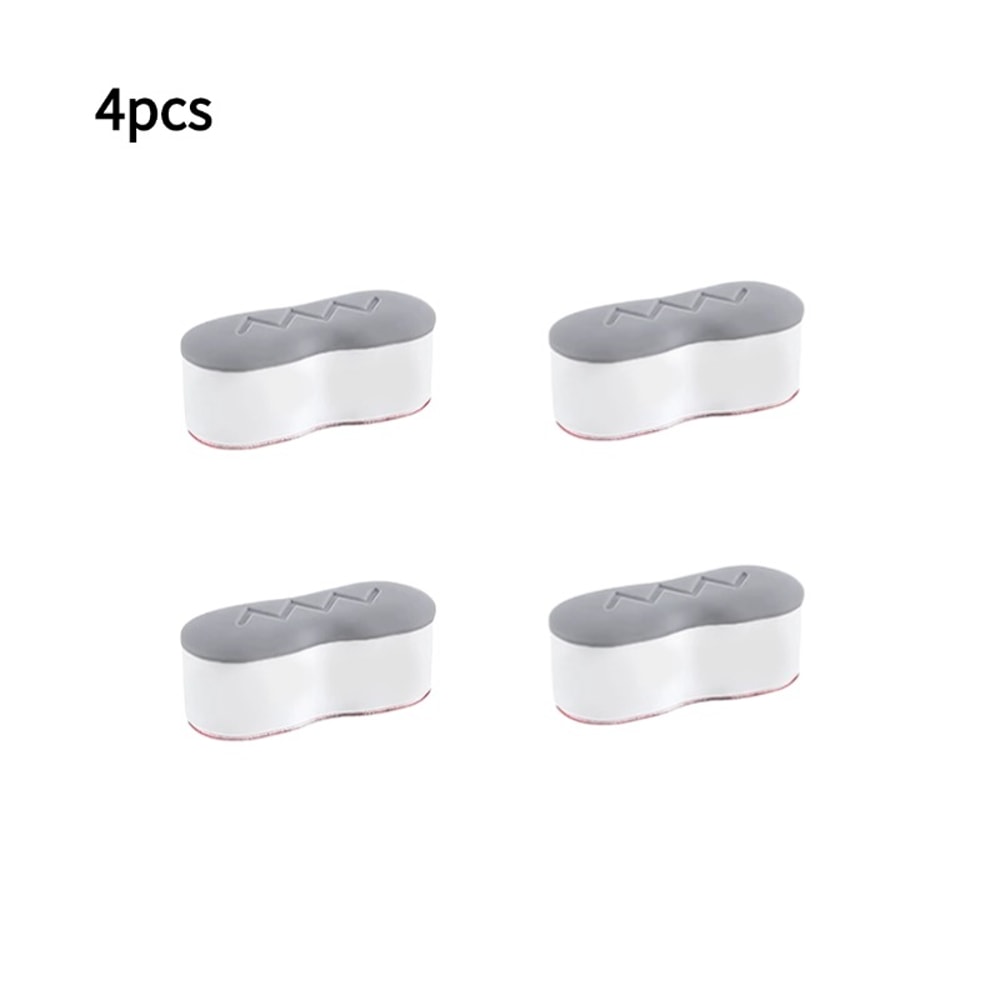 Universal Self Adhesive Toilet Seat Bumpers Anti Slip Shock Absorbing Pads Set 6