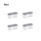 Universal Self Adhesive Toilet Seat Bumpers Anti Slip Shock Absorbing Pads Set 6