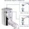 Rotating Faucet Extender with Dual Spray Stainless Steel Sink Attachment