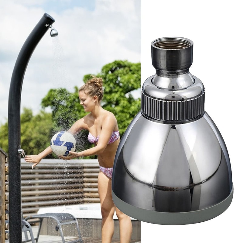 Adjustable Water Saving Rainfall Shower Head High Pressure Replacement