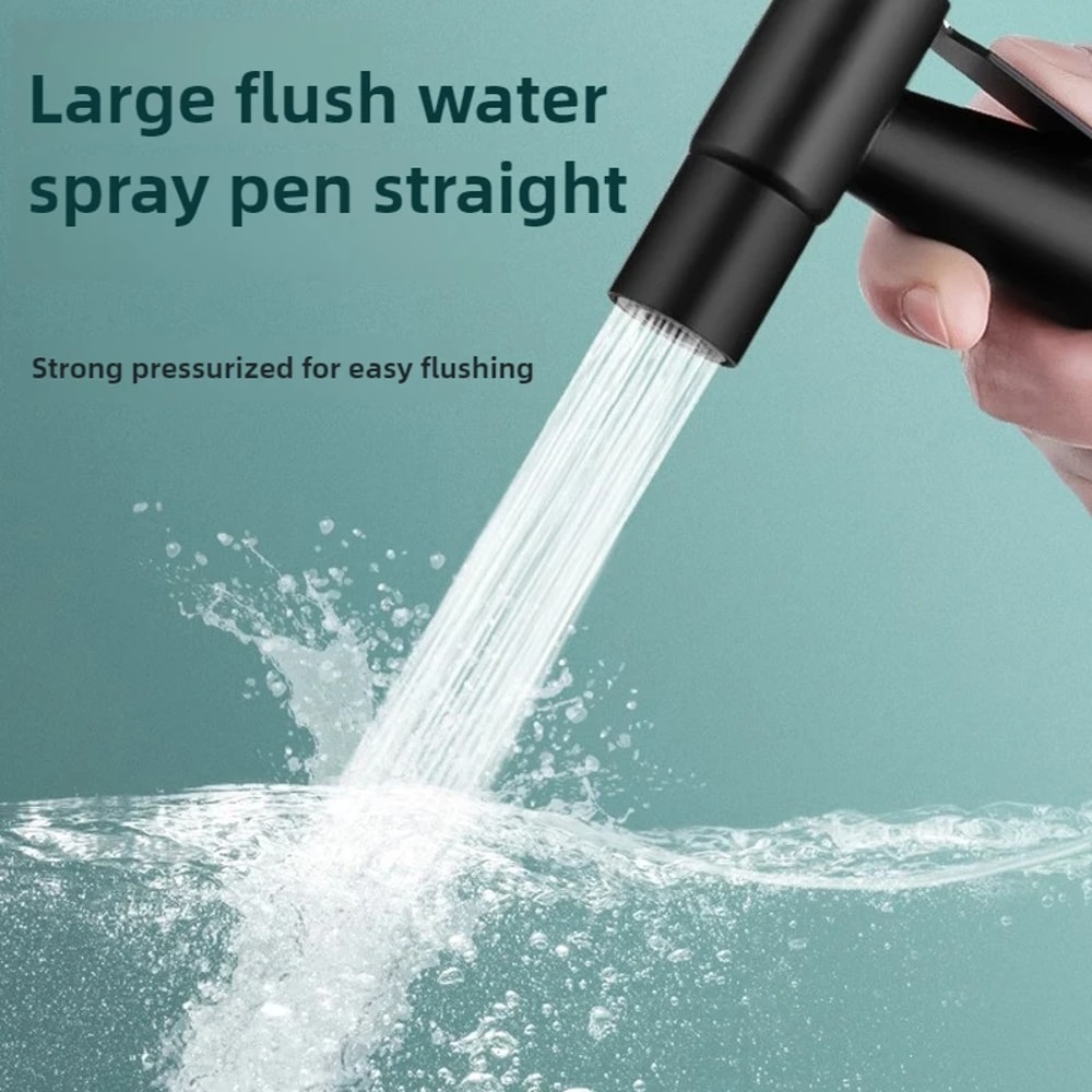 Stainless Steel Handheld Bidet Sprayer Set For Bathroom Hygienic Cleaning 2