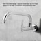 Wall Mounted Cold Water Faucet Kitchen Sink Tap Durable Space Saving Design 1