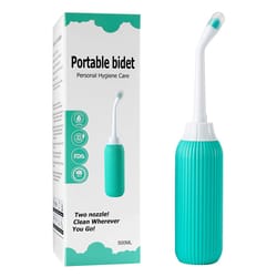 portable bidet bottle travel hygiene cleaner with retractable nozzle