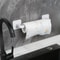 No Drill Adhesive Toilet Paper Holder Wall Mount Tissue Organizer for Bathroom & Kitchen