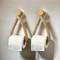 Rustic Hemp Rope Toilet Paper Holder Self Adhesive Wall Mount Bathroom Tissue Organizer