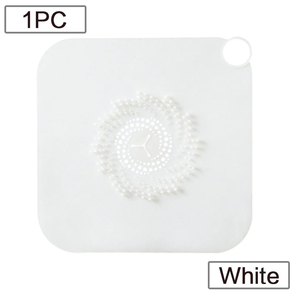 Silicone Hair Catcher Drain Cover With Stopper For Bathroom And Kitchen Sink 3