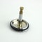 Adjustable Brass Pop Up Bathtub Drain Stopper Flat Seal Tub Plug Filter