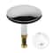 Adjustable Brass Pop Up Bathtub Drain Stopper Flat Seal Tub Plug Filter