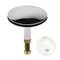 Adjustable Brass Pop Up Bathtub Drain Stopper Flat Seal Tub Plug Filter