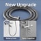 Extra Long Shower Hose Extension Flexible Silicone Universal Replacement 0