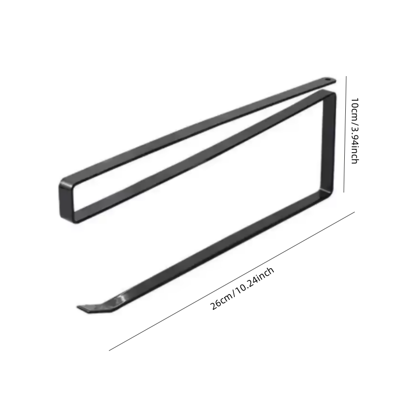 Wall Mounted Paper Towel Holder Adhesive Storage Rack No Drill Kitchen Organizer Shelf 6