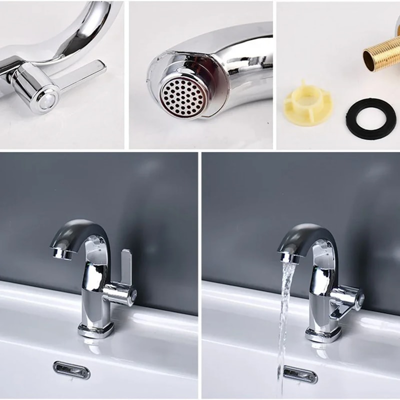PureFlow Water Purifier Faucet Cold Water Tap for Bathroom and Kitchen Sink