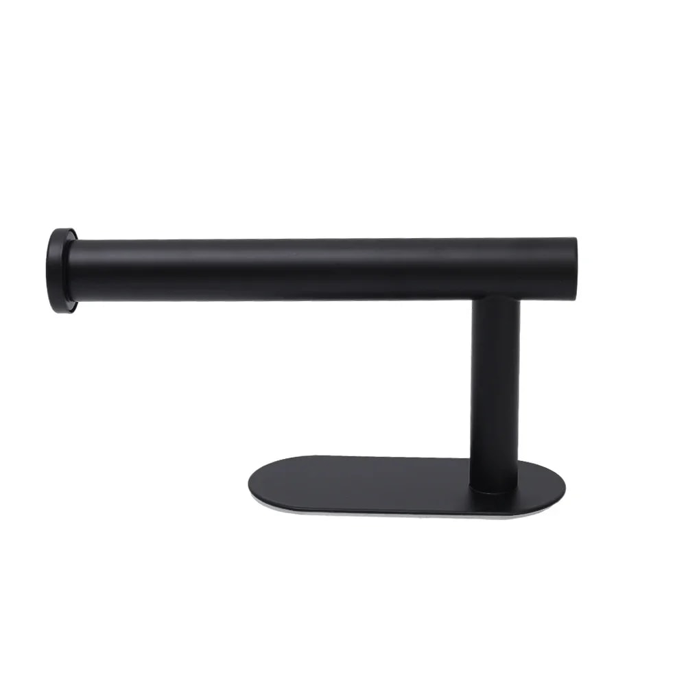 Self Adhesive Toilet Paper Holder Gold Stainless Steel Wall Mount No Drill Bathroom Roll Dispenser