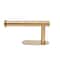 Self Adhesive Toilet Paper Holder Gold Stainless Steel Wall Mount No Drill Bathroom Roll Dispenser