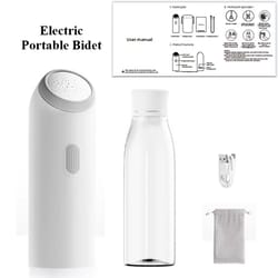 portable travel bidet rechargeable personal bidet sprayer for hygienic cleaning