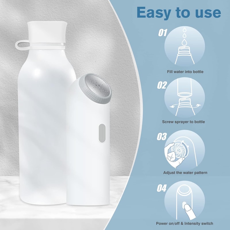 Portable Travel Bidet Rechargeable Personal Bidet Sprayer for Hygienic Cleaning