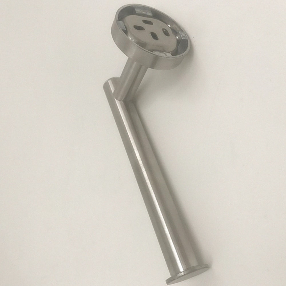 Modern Wall Mounted Toilet Paper Holder Stainless Steel Brushed Bathroom Roll Holder