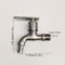 Stainless Steel Faucet Adapter For Washing Machine Garden Hose Multi Use Tap Connector 1