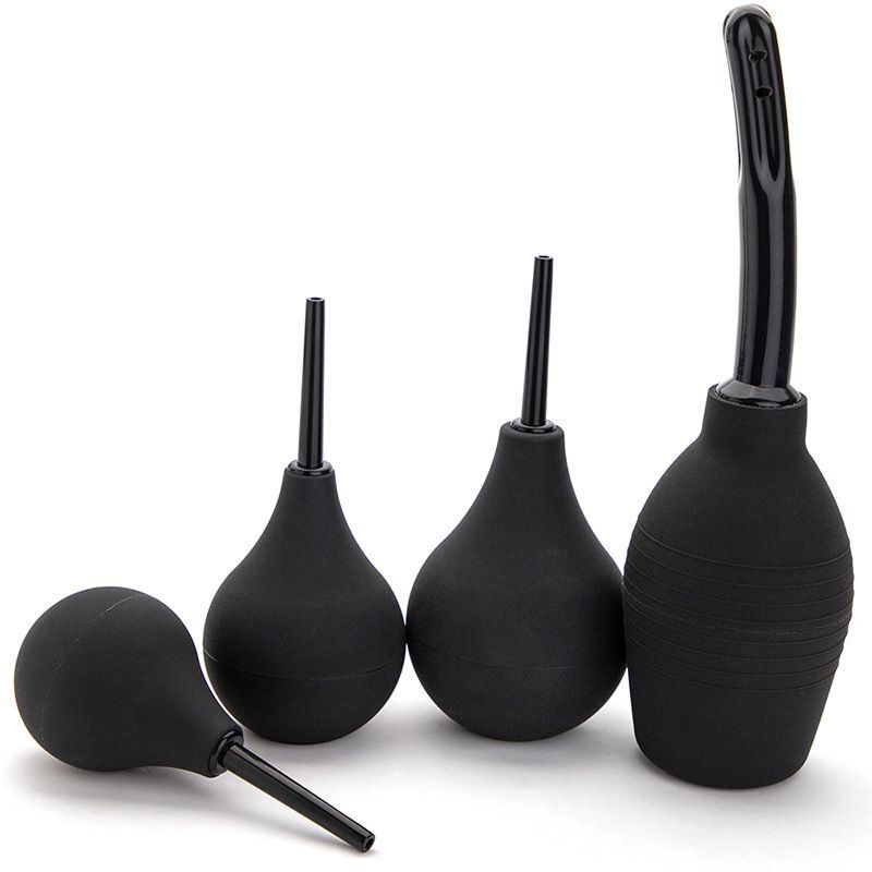 Flexible Silicone Enema Bulb Kit With Anti Backflow System For Gentle Colon Cleanse 5