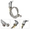 Salon Shampoo Bowl Faucet Set with Spray Hose Hot Cold Mixer Replacement Kit