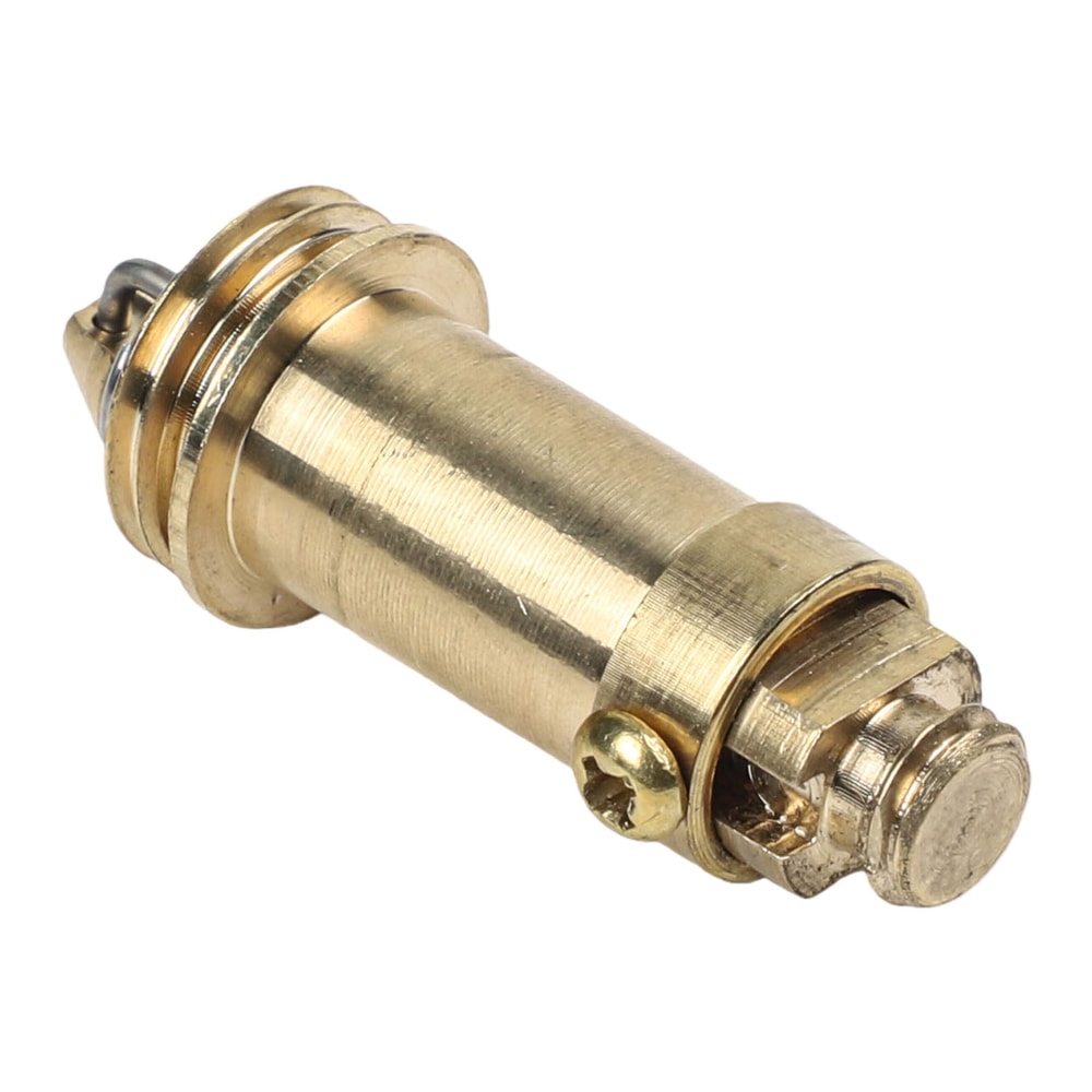 Brass Pop Up Sink Drain Plug With Spring Bounce Valve Bathroom Basin Replacement 5