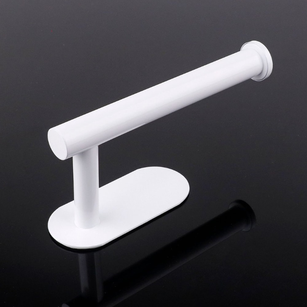 Adhesive Toilet Paper Holder Stainless Steel Wall Mounted Tissue Rack