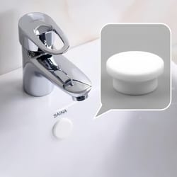 silicone sink overflow plug leak proof bathroom kitchen drain stopper set