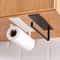 Under Cabinet Paper Towel Holder No Drill Kitchen Storage Rack Organizer