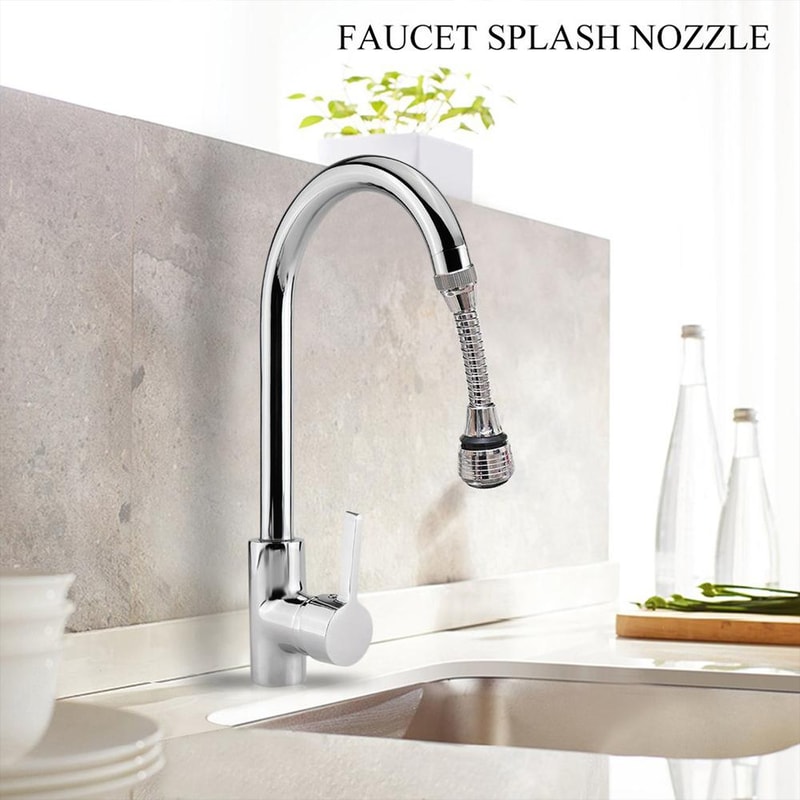 Swivel faucet aerator Flexible Kitchen Sink Sprayer Extension
