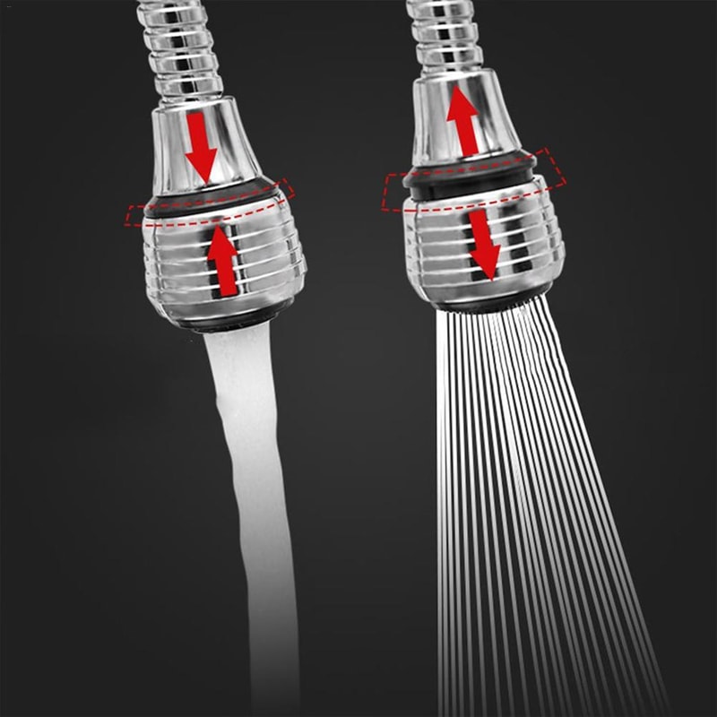 Swivel faucet aerator Flexible Kitchen Sink Sprayer Extension