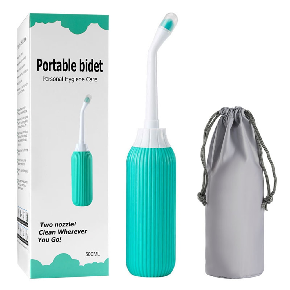 Portable Bidet Bottle 500ml Handheld Travel Bidet for Postpartum Baby Care & Personal Hygiene