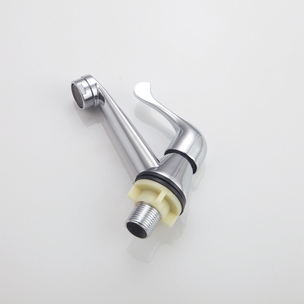 Modern Single Cold Water Faucet For Bathroom And Kitchen Sink Durable Basin Tap 0