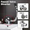 Universal Faucet Splitter Valve with Easy Switch for Kitchen Shower and Bathroom Tap