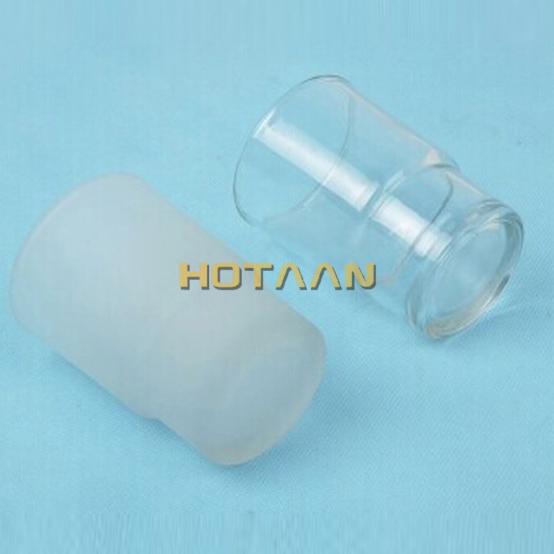 Modern Glass Toothbrush Holder Transparent Matte Bathroom Cup