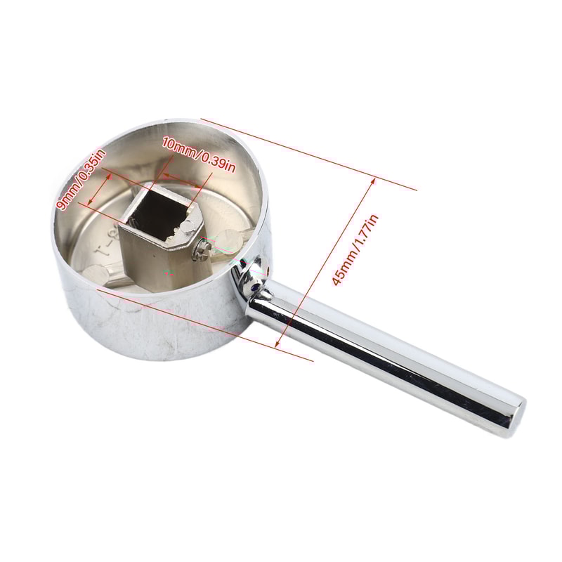 Zinc Alloy Bathroom Faucet Handle Replacement Lever for Sink Tap Repair