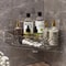 Clear Corner Shower Shelf Wall Mount Bathroom Organizer Caddy
