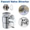 Way Faucet Diverter Valve Adapter for Kitchen Sink Hose Connector