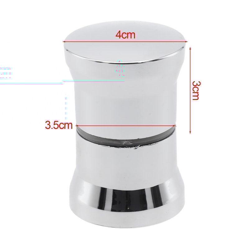 Chrome Shower Door Knob Replacement Durable Bathroom Glass Handle