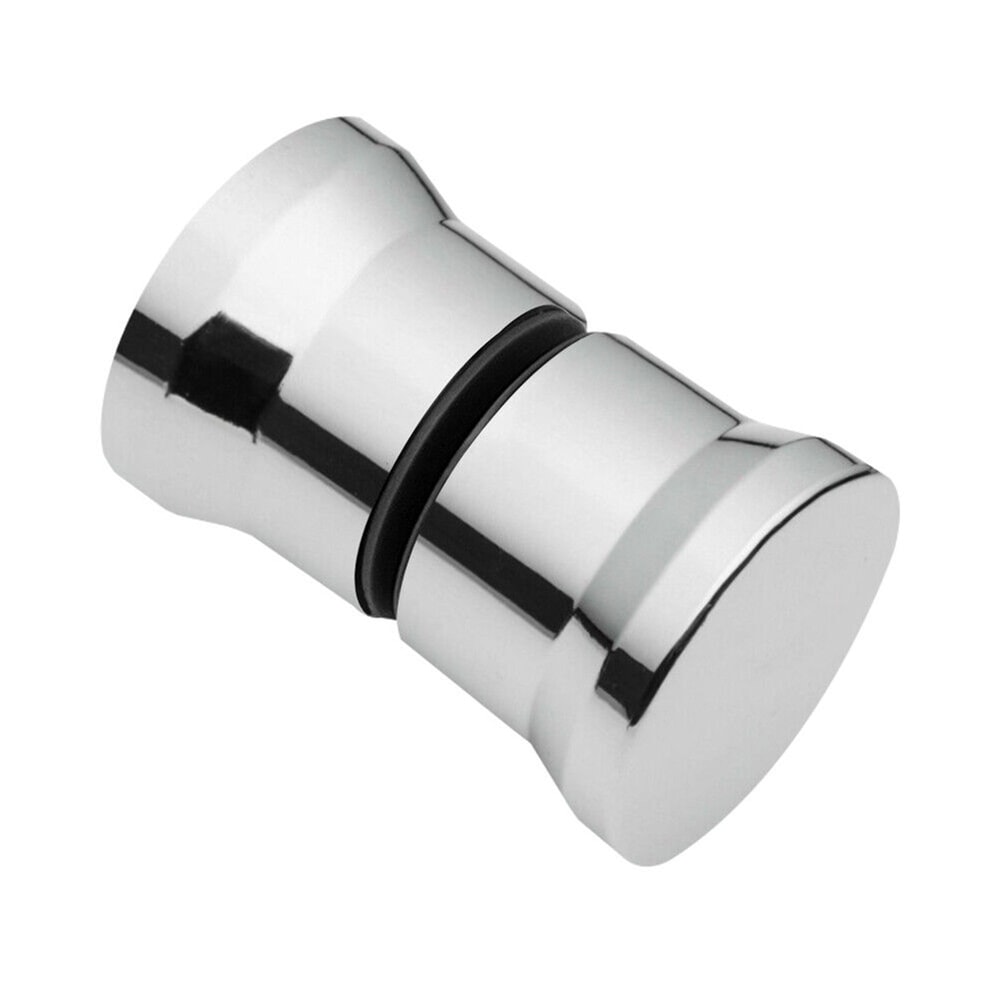 Chrome Shower Door Knob Replacement Durable Bathroom Glass Handle