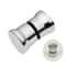 Chrome Shower Door Knob Replacement Durable Bathroom Glass Handle