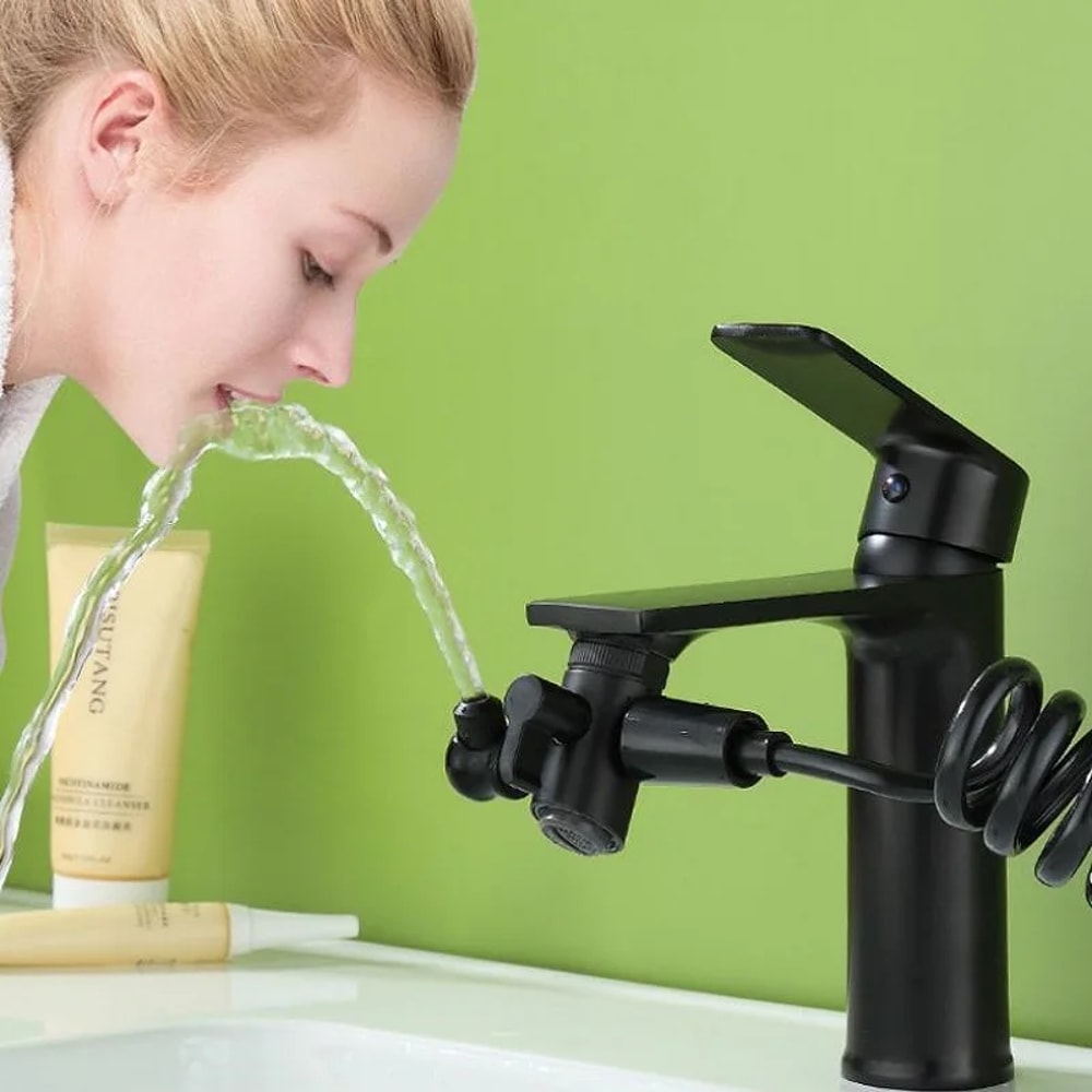 Pressurized Faucet Shower Attachment Kit with Massage Spray for Bathroom Sink