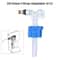 Premium Brass Toilet Fill Valve Adjustable Cistern Inlet Valve Leakproof Design