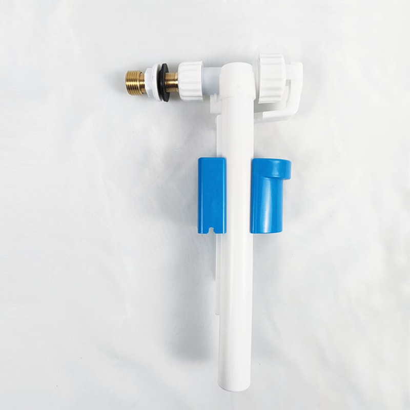 Premium Brass Toilet Fill Valve Adjustable Cistern Inlet Valve Leakproof Design